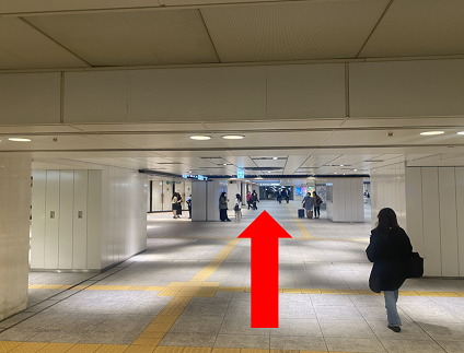 JR大阪駅からのルート